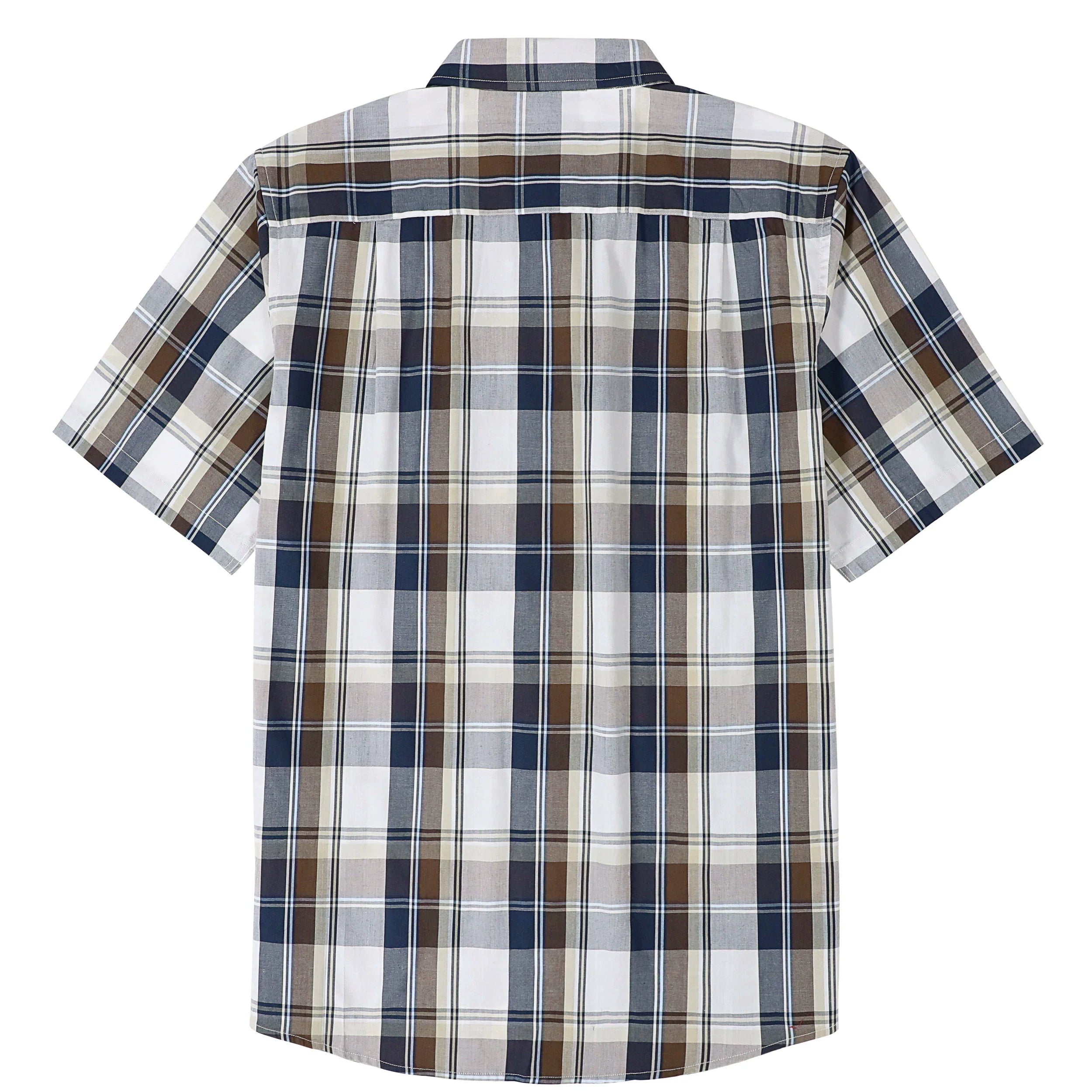 Dubinik® Mens Short Sleeve Button Down Shirts Summer Vintage Short Sleeve Button Down Men Lightweight Men's Casual Shirts#51006