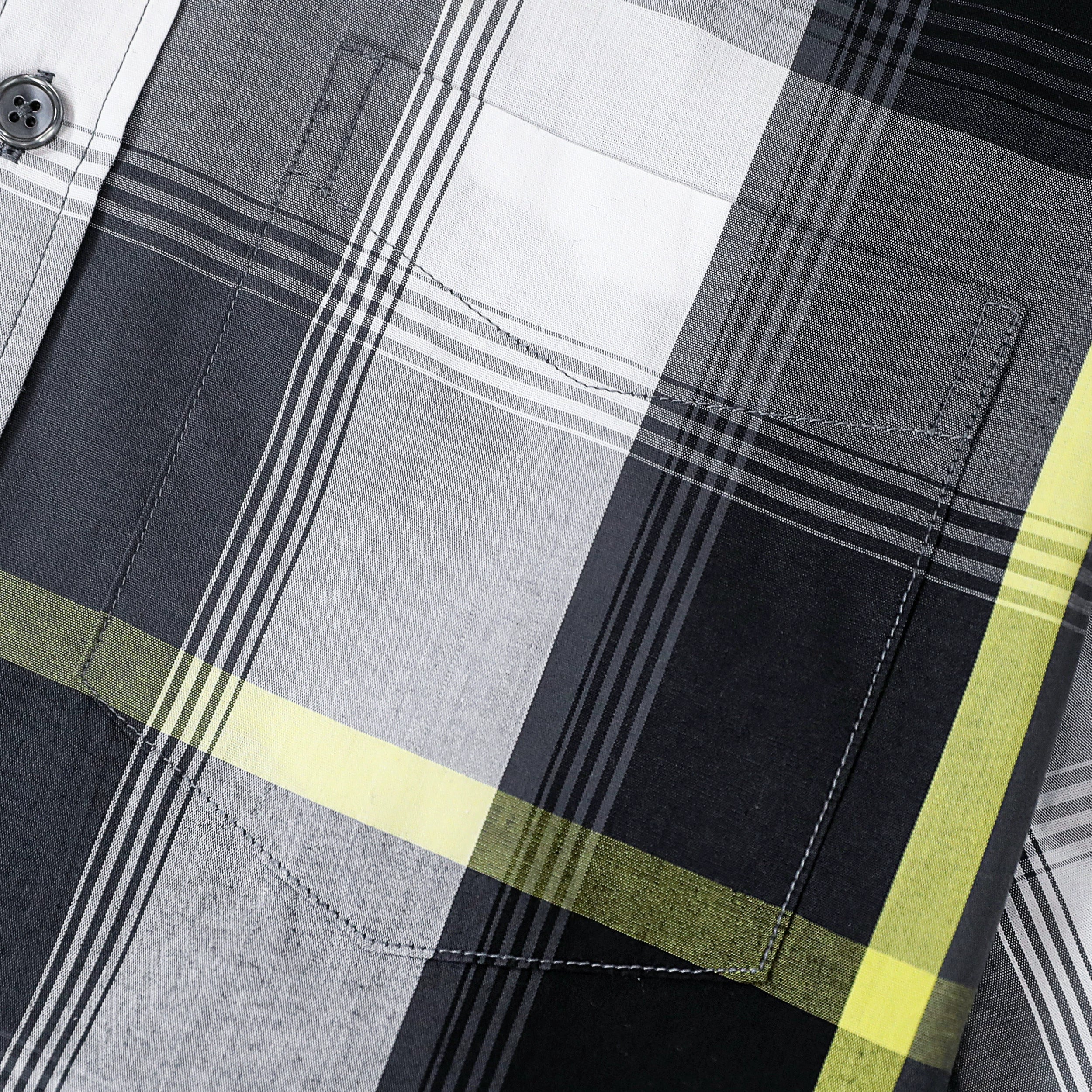 Dubinik®Mens Long Sleeve Casual Button Down Vintage Plaid Shirts#52017