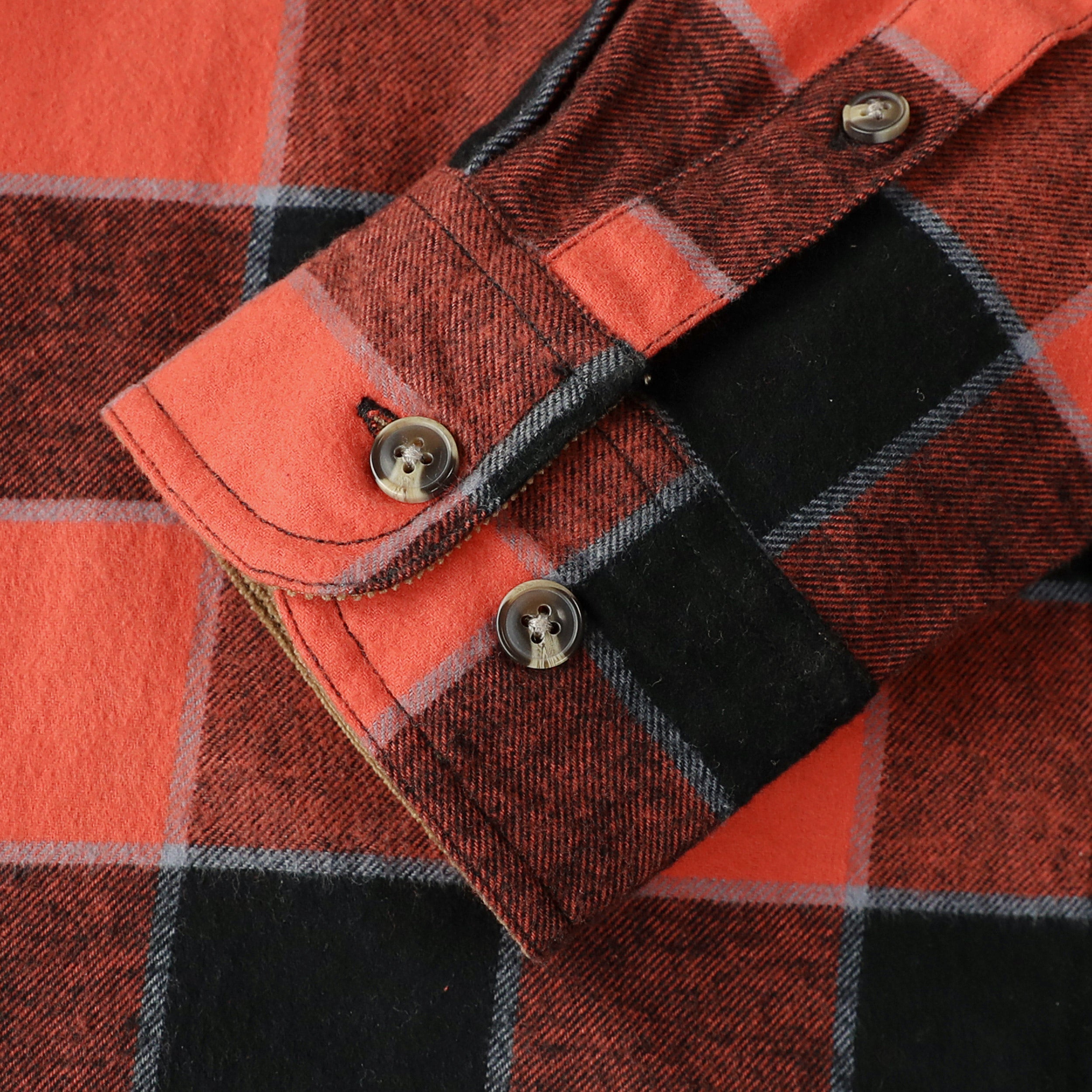 Dubinik® Mens Flannel Shirt Long Sleeve Button Down Plaid All Cotton Soft Brushed Flannel Shirt For Men Utility Casual Shirt #0030005