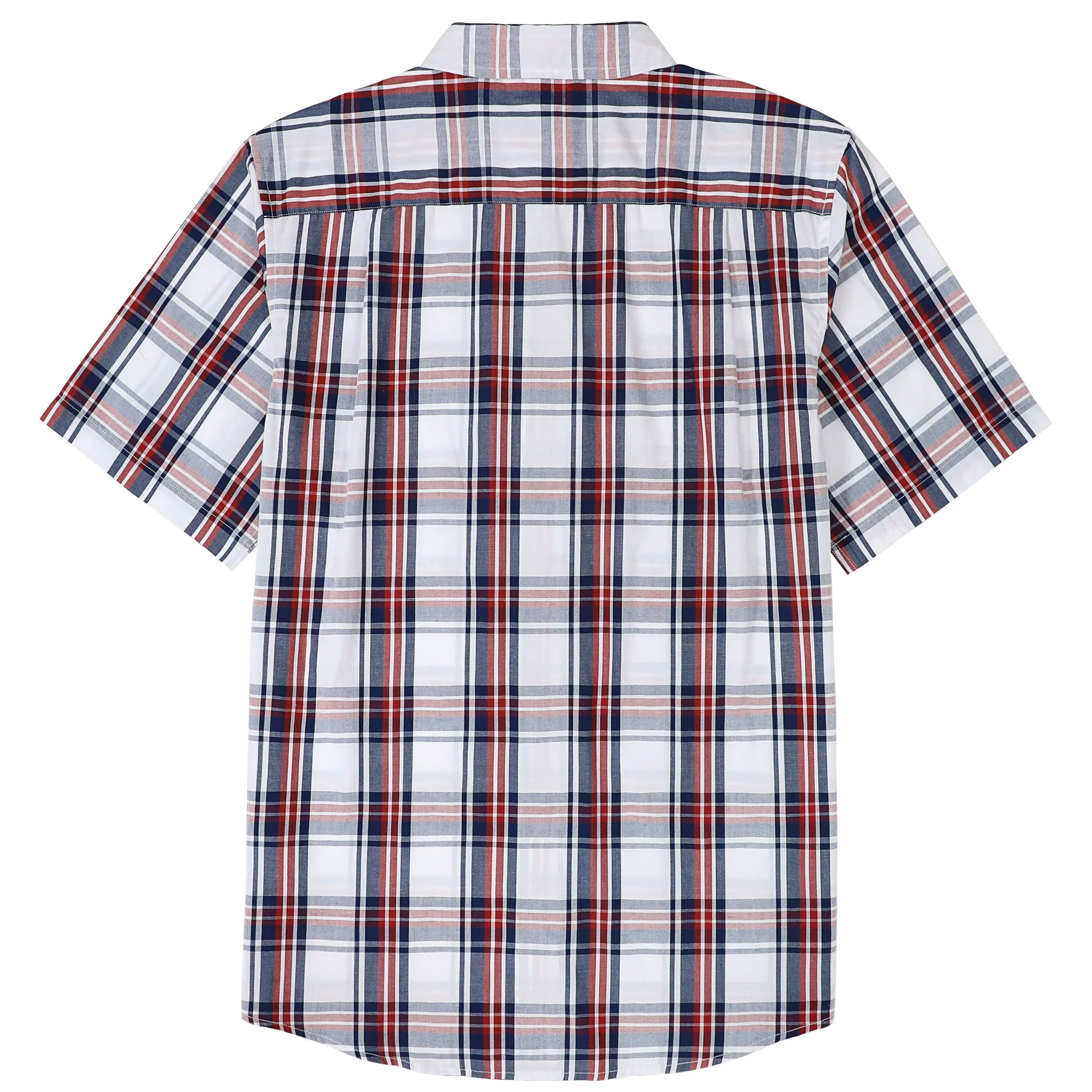 Dubinik® Mens Short Sleeve Button Down Shirts Summer Vintage Short Sleeve Button Down Men Lightweight Men's Casual Shirts#51025