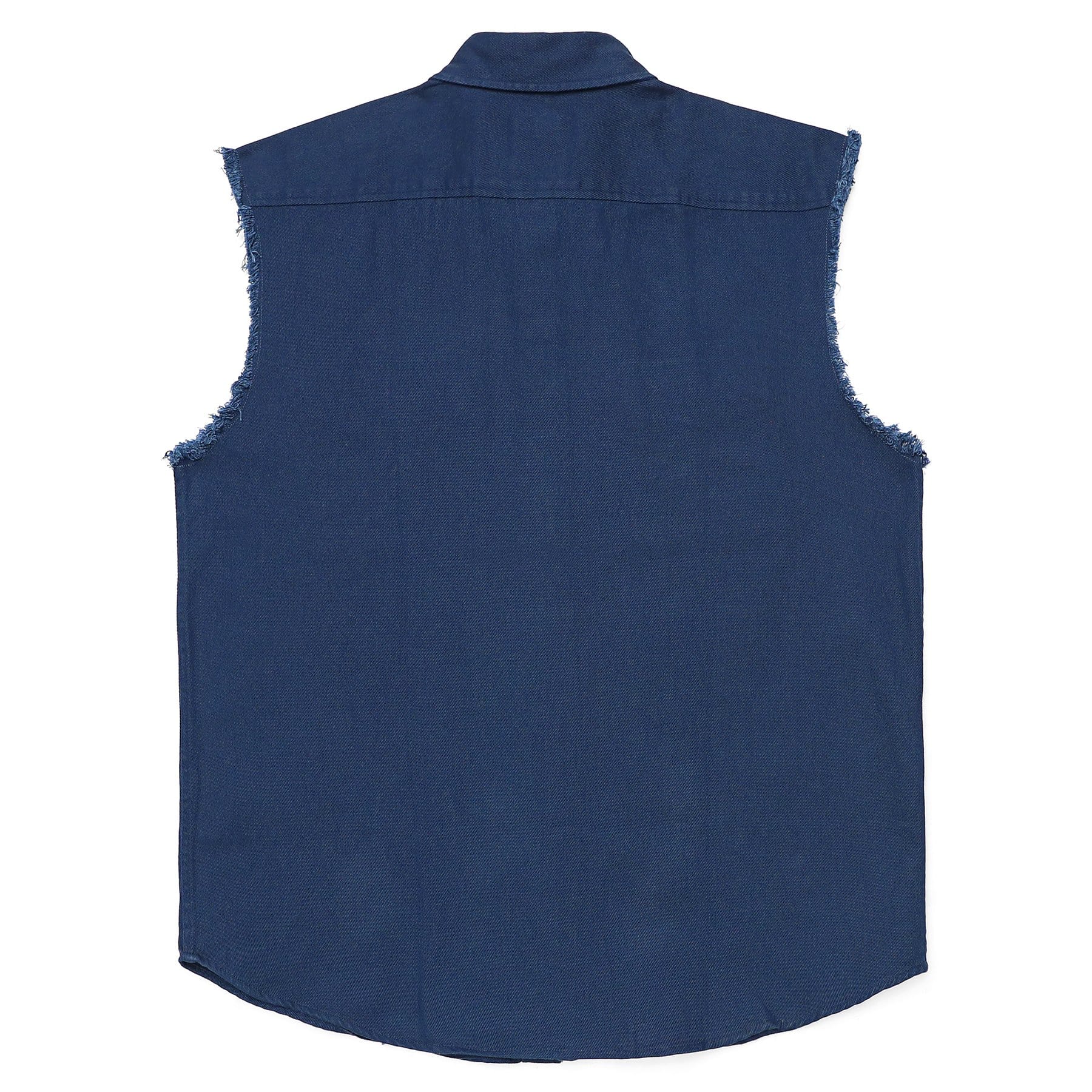 Men's sleeveless denim undershirt #1201