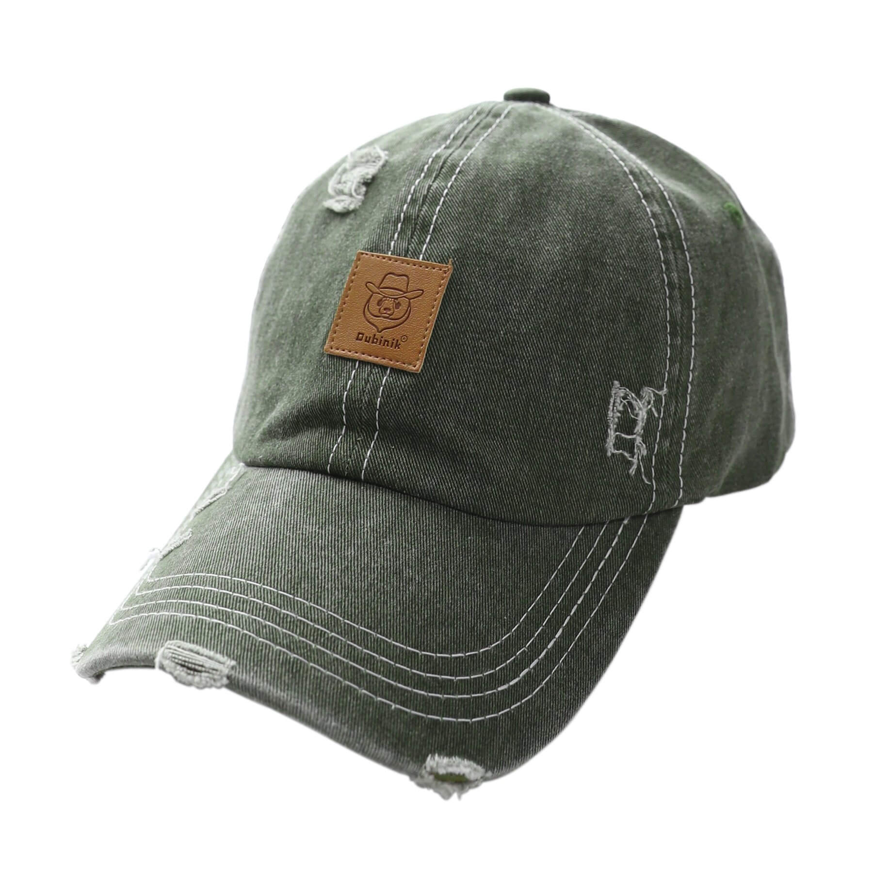 Cotton denim baseball cap #2302