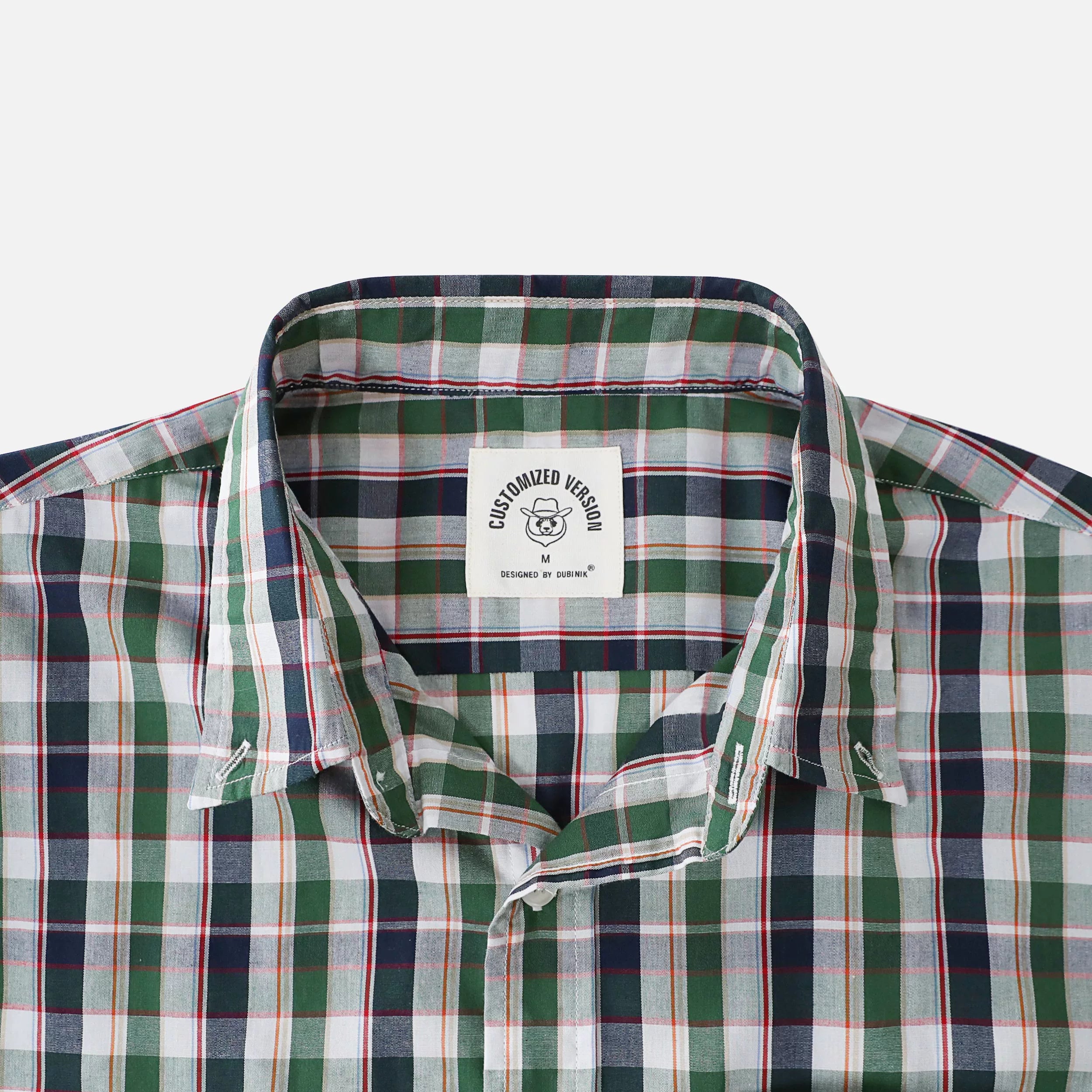 Dubinik®Mens Long Sleeve Casual Button Down Vintage Plaid Shirts#52002