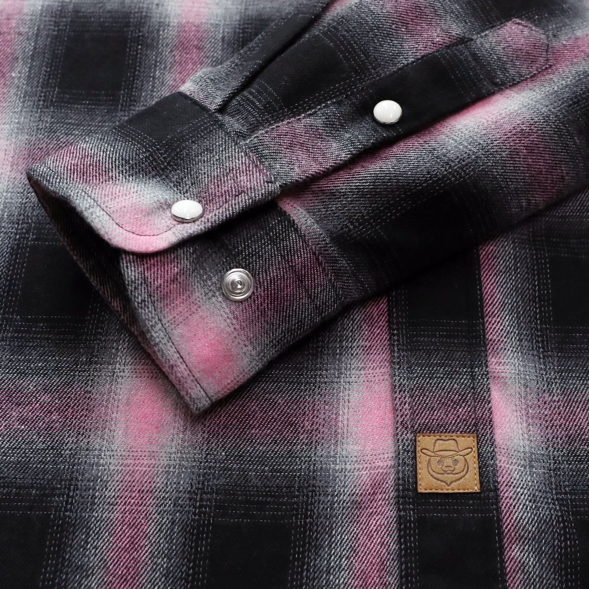 Mens Flannel Long Sleeve Pearl Snap Buttons Western Cowboy Vintage Casual Shirts #2820