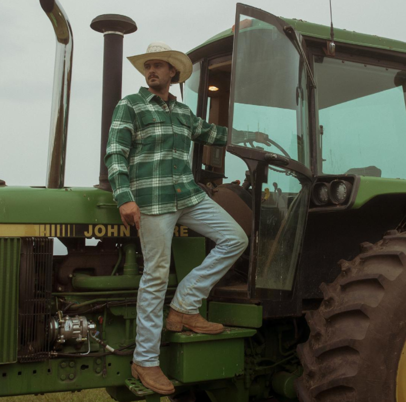 Dubinik® 13oz Ultra Heavyweight Mens Flannel Shirts Long Sleeve Casual Button Down Pocket Soft Warm Cotton Shirt#84008