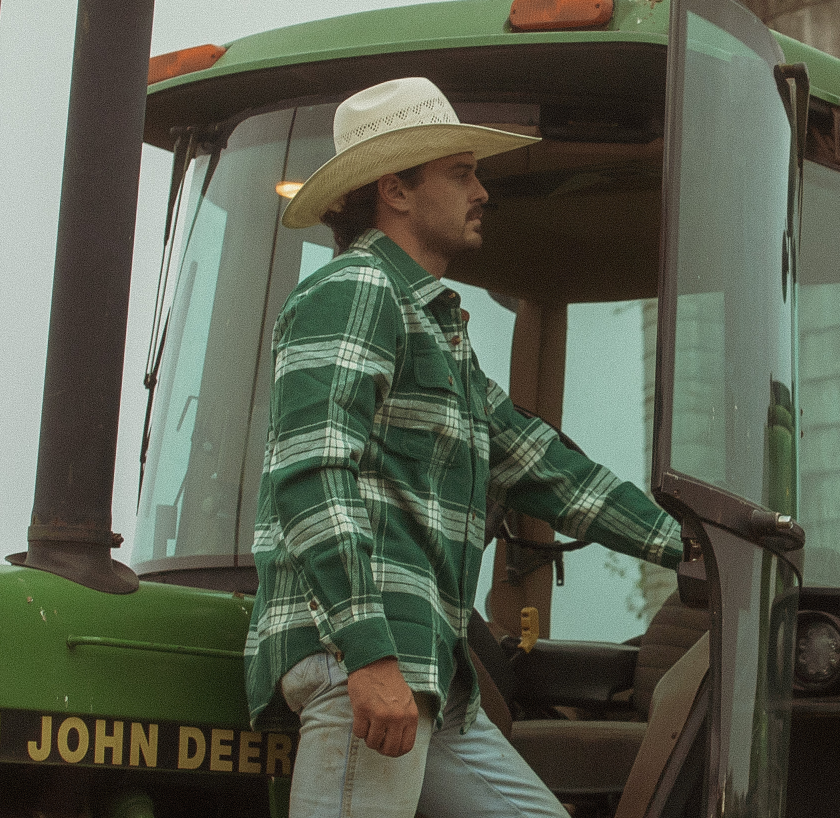 Dubinik® 13oz Ultra Heavyweight Mens Flannel Shirts Long Sleeve Casual Button Down Pocket Soft Warm Cotton Shirt#84008