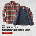 Dubinik® Men’s Overshirt Shacket – Cozy Warm-Lined Plaid Flannel, Lightweight Casual Button-Down Long Sleeve Jacket #0181011