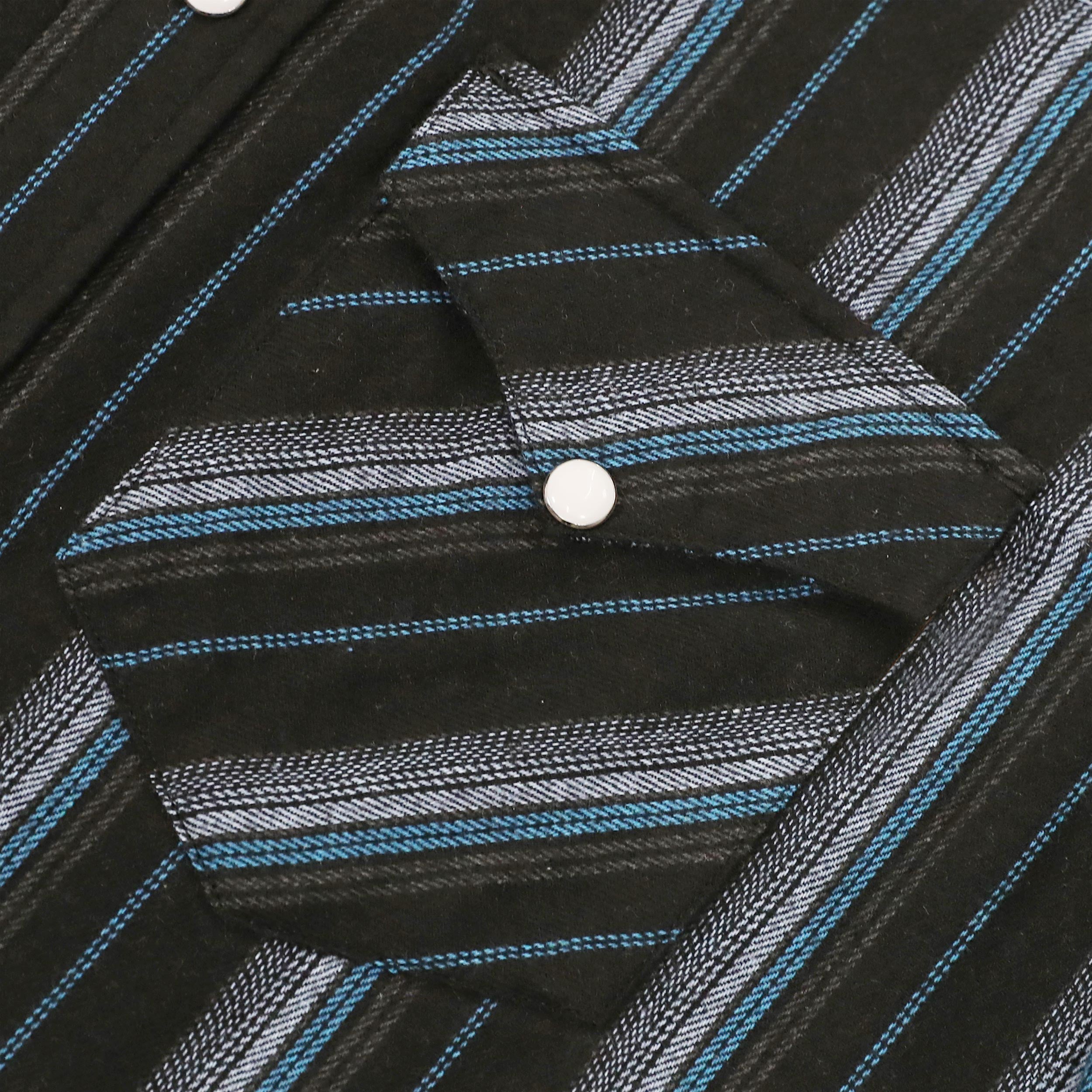 Dubinik® Flannel Shirt For Men Western Cowboy Pearl Snap Shirts For Men Long Sleeve Vintage Buttons Down Plaid Shirt #28506