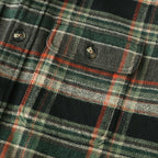 Dubinik® 13oz Ultra Heavyweight Mens Flannel Shirts Long Sleeve Casual Button Down Pocket Soft Warm Cotton Shirt#84009