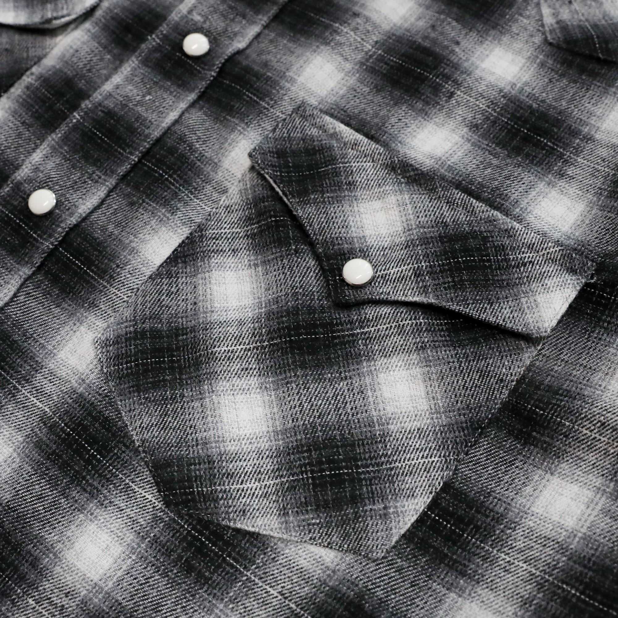 Mens Flannel Long Sleeve Pearl Snap Buttons Western Cowboy Vintage Casual Shirts #2819