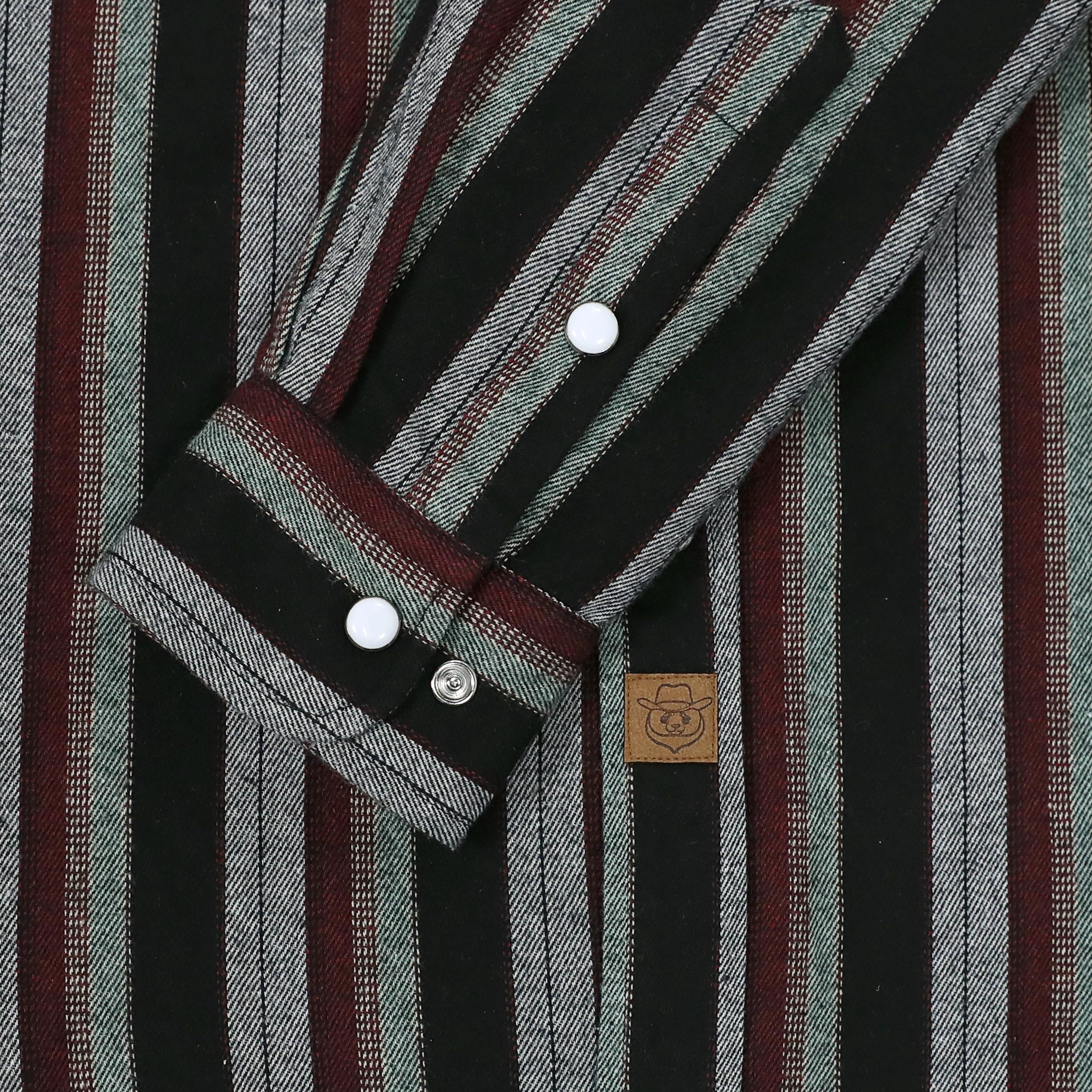 Dubinik® Flannel Shirt for Men Western Cowboy Pearl Snap Shirts for Men Long Sleeve Vintage Buttons Down Plaid Shirt#28505