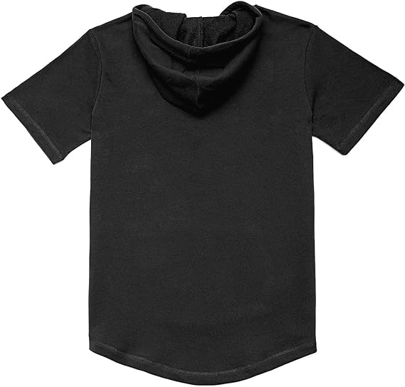 Men's Hoodies short-sleeved hooded sweatshirt #0601