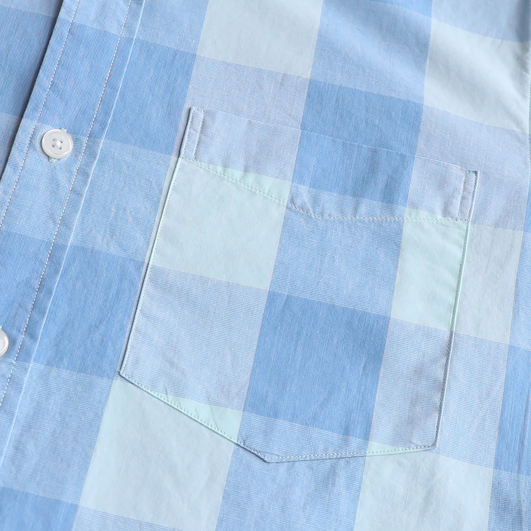 Men's casual short-sleeved cotton shirt #0024