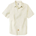 Dubinik® White Solid Mens Short Sleeve Button Down Casual Cotton Regular Fit Lightweight Pocket Chambray Mens Button Down Short Sleeve#0057007