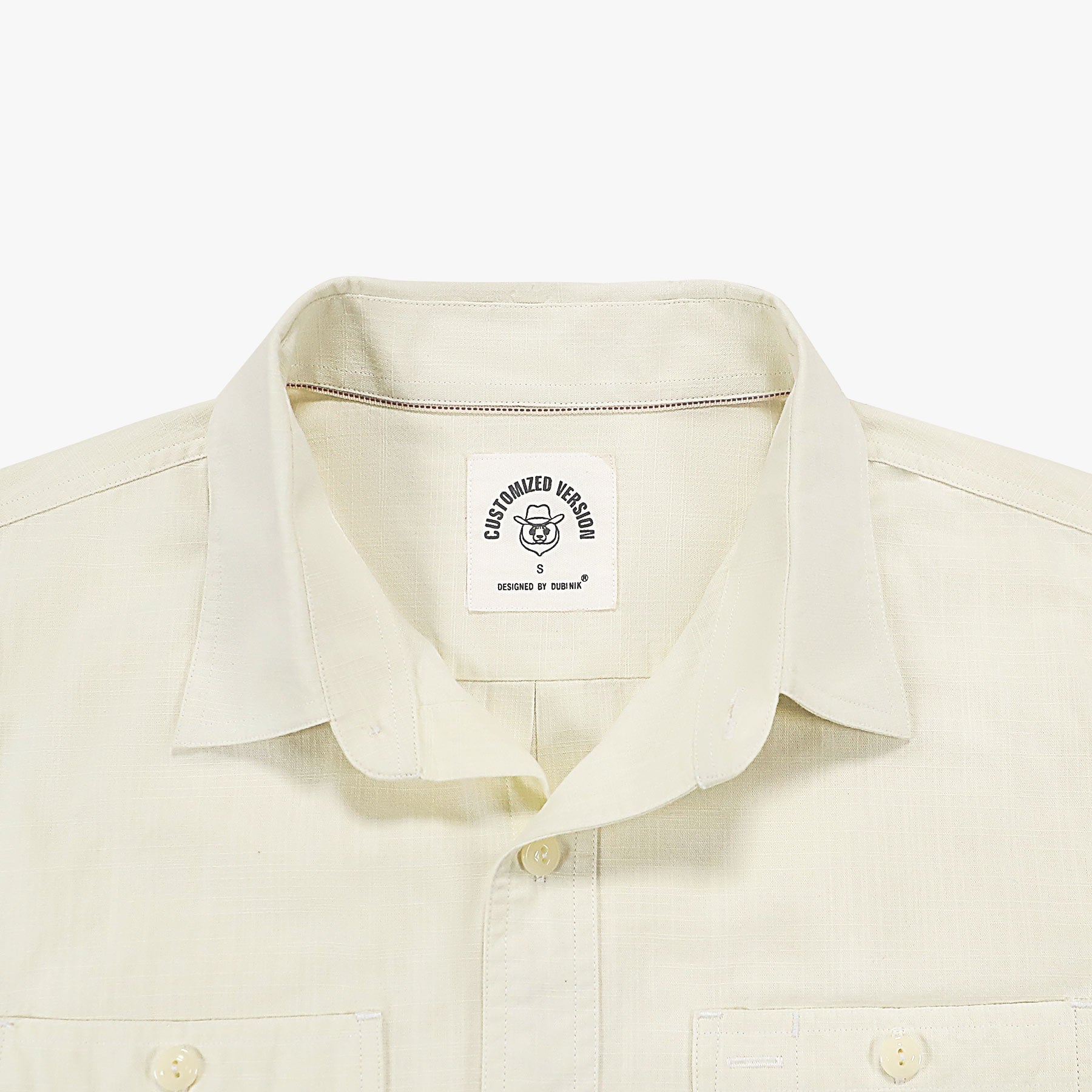 Dubinik® White Solid Mens Short Sleeve Button Down Casual Cotton Regular Fit Lightweight Pocket Chambray Mens Button Down Short Sleeve#0057007