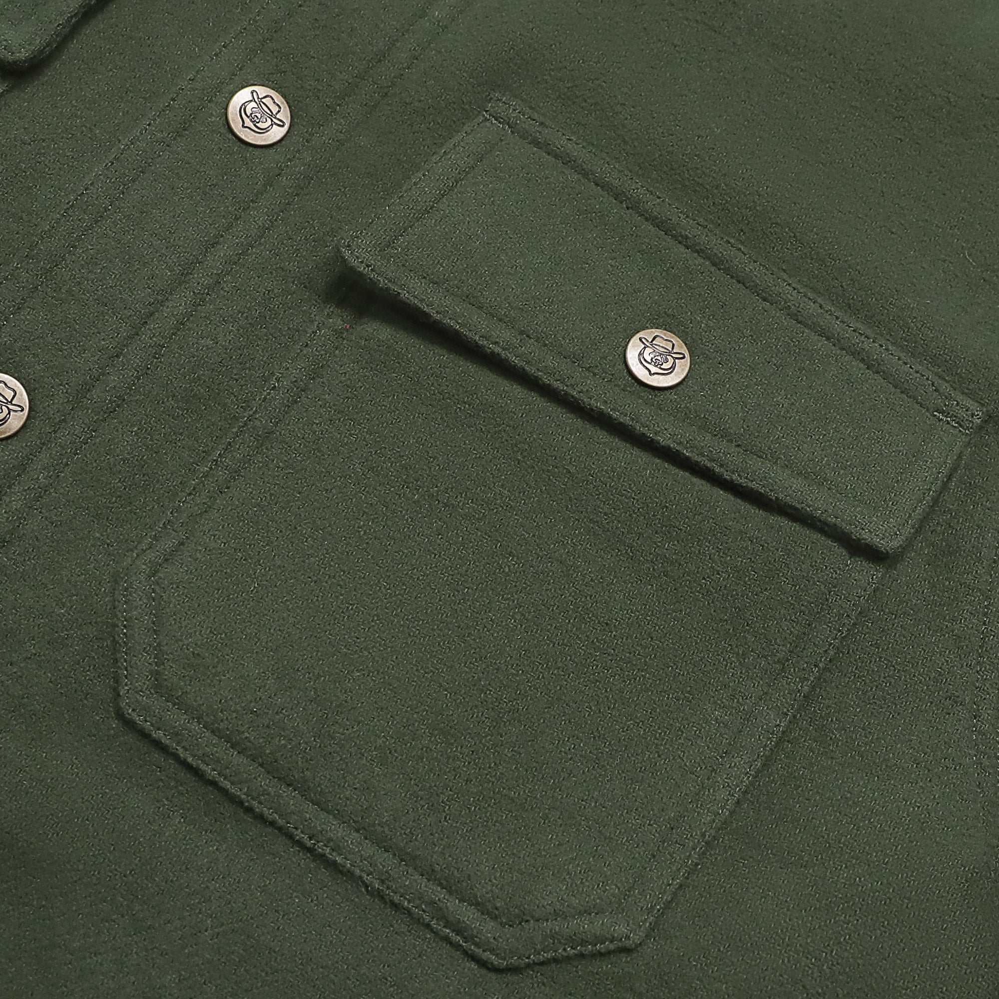 Dubinik® Men’s Overshirt Shacket – Cozy Warm-Lined Olive Green Solid Plaid Flannel, Lightweight Casual Button-Down Long Sleeve Jacket #0181004