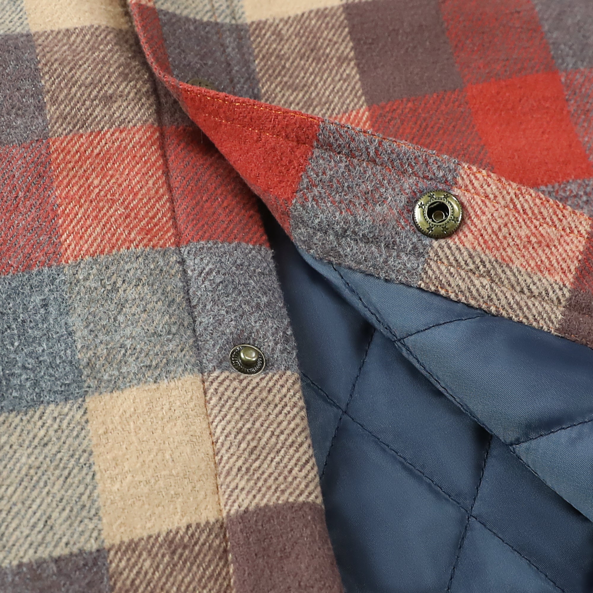 Dubinik® Men’s Overshirt Shacket – Cozy Warm-Lined Plaid Flannel, Lightweight Casual Button-Down Long Sleeve Jacket #0181011