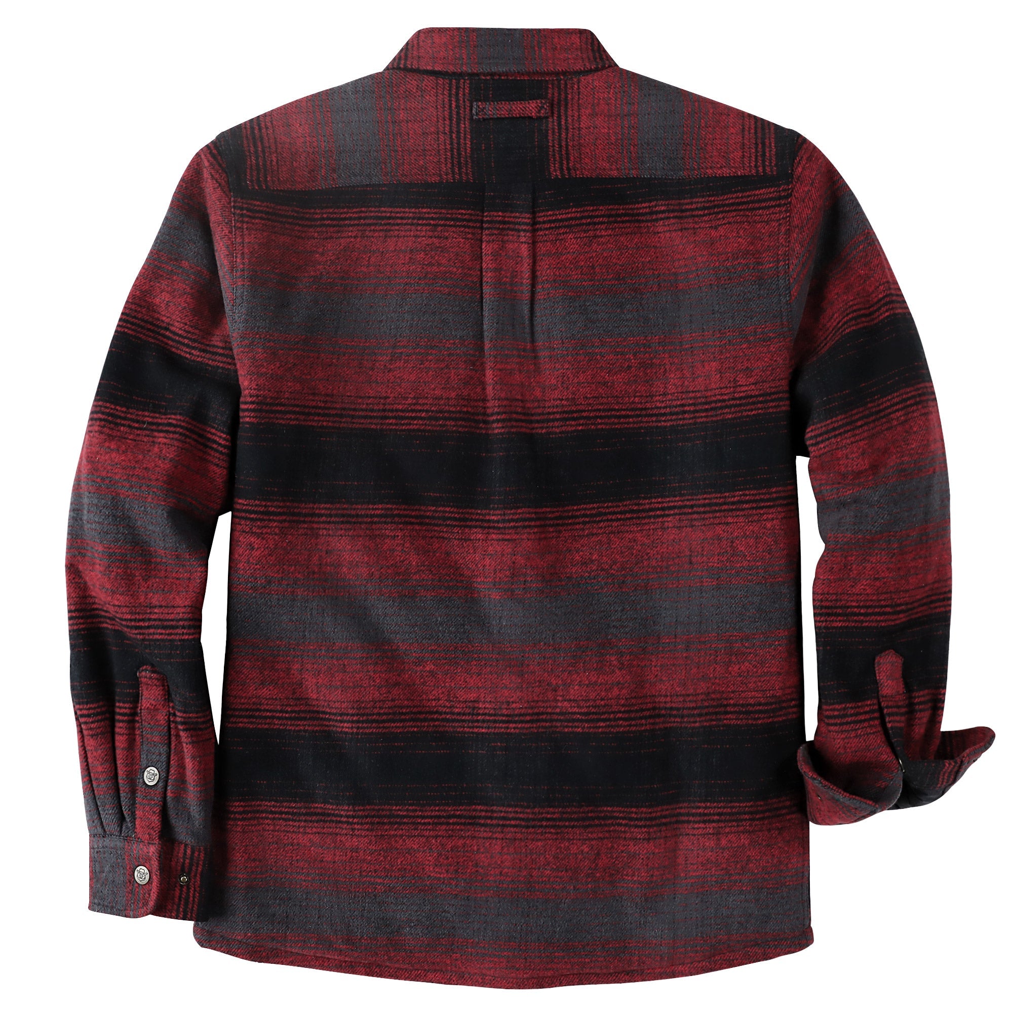 Dubinik® Men’s Overshirt Shacket – Cozy Warm-Lined Plaid Flannel, Lightweight Casual Button-Down Long Sleeve Jacket  #0181007