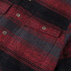 Dubinik® Men’s Overshirt Shacket – Cozy Warm-Lined Plaid Flannel, Lightweight Casual Button-Down Long Sleeve Jacket  #0181007