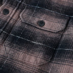 Dubinik® Mens Shacket Flannel Warm Lined Coats Lightweight Jacket Casual Plaid Flannel Shirt For Men Long Sleeve Button Down#0182009