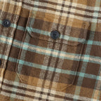 Dubinik® Mens Shacket Flannel Warm Lined Coats Lightweight Jacket Casual Plaid Flannel Shirt For Men Long Sleeve Button Down#0182008