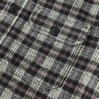 Dubinik® Mens Shacket Flannel Warm Lined Coats Lightweight Jacket Casual Plaid Flannel Shirt For Men Long Sleeve Button Down#0182015