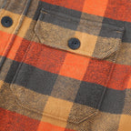 Dubinik® Mens Shacket Flannel Warm Lined Coats Lightweight Jacket Casual Plaid Flannel Shirt For Men Long Sleeve Button Down#0182011