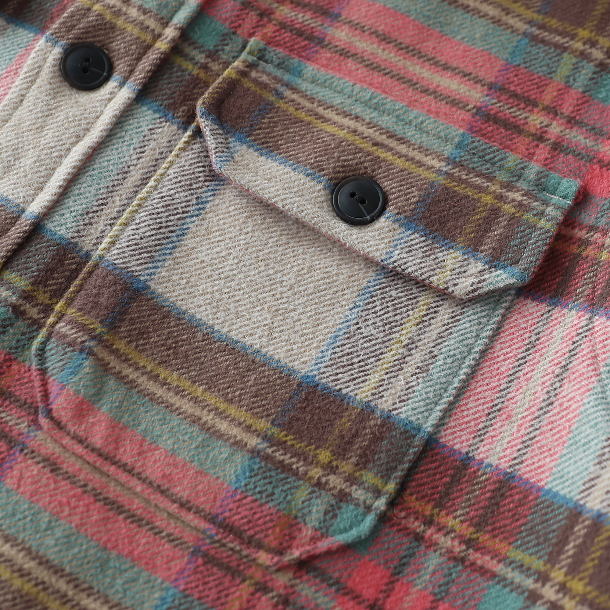 Dubinik® Mens Shacket Flannel Warm Lined Coats Lightweight Jacket Casual Plaid Flannel Shirt For Men Long Sleeve Button Down#0182010