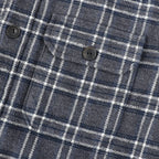 Dubinik® Mens Shacket Flannel Warm Lined Coats Lightweight Jacket Casual Plaid Flannel Shirt For Men Long Sleeve Button Down#0182013