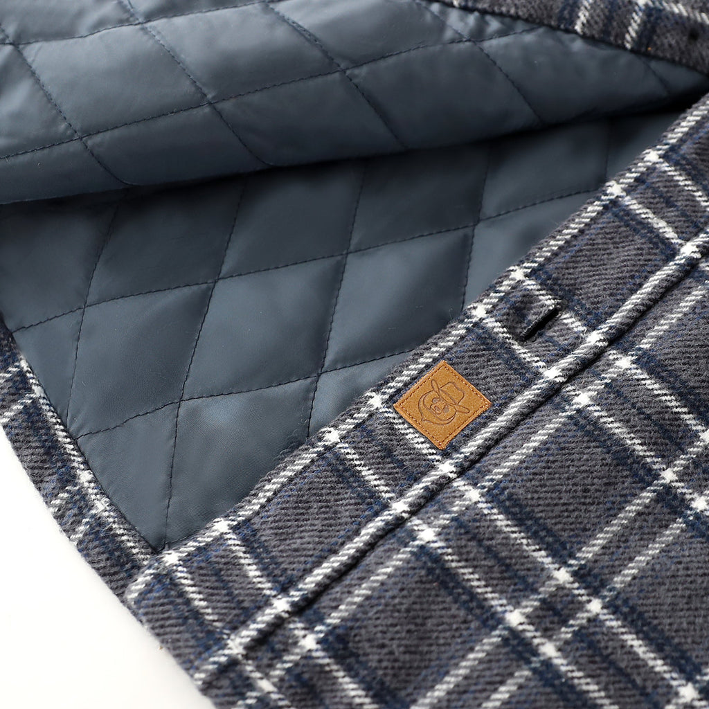 Dubinik® Mens Shacket Flannel Warm Lined Coats Lightweight Jacket Casual Plaid Flannel Shirt For Men Long Sleeve Button Down#0182013