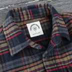 Dubinik® Mens Shacket Flannel Warm Lined Coats Lightweight Jacket Casual Plaid Flannel Shirt For Men Long Sleeve Button Down#0182001