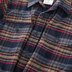 Dubinik® Mens Shacket Flannel Warm Lined Coats Lightweight Jacket Casual Plaid Flannel Shirt For Men Long Sleeve Button Down#0182001