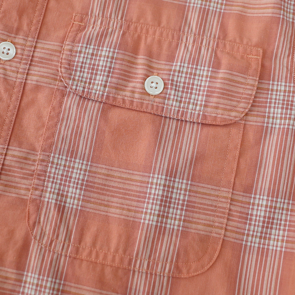 Dubinik® Mens Long Sleeve Button Down Shirts Casual Plaid Shirt with Practical Double Pockets Comfortable and Soft#0050021