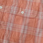 Dubinik® Mens Long Sleeve Button Down Shirts Casual Plaid Shirt with Practical Double Pockets Comfortable and Soft#0050021