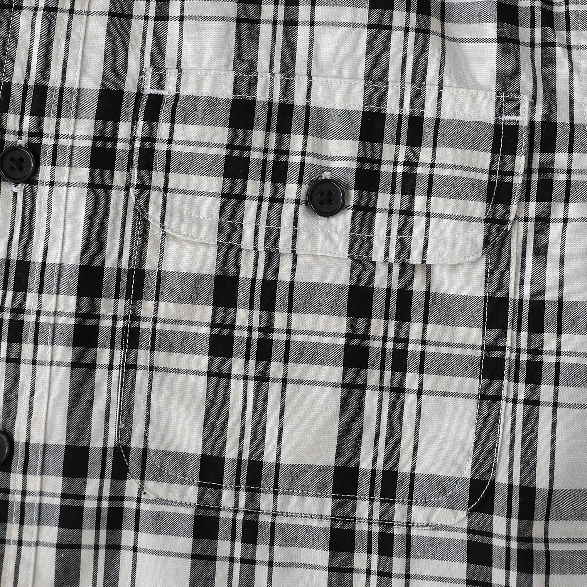 Dubinik® Mens Long Sleeve Button Down Shirts Casual Plaid Shirt with Practical Double Pockets Comfortable and Soft#0050009