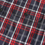 Dubinik® Mens Long Sleeve Button Down Shirts Casual Plaid Shirt with Practical Double Pockets Comfortable and Soft#0050007