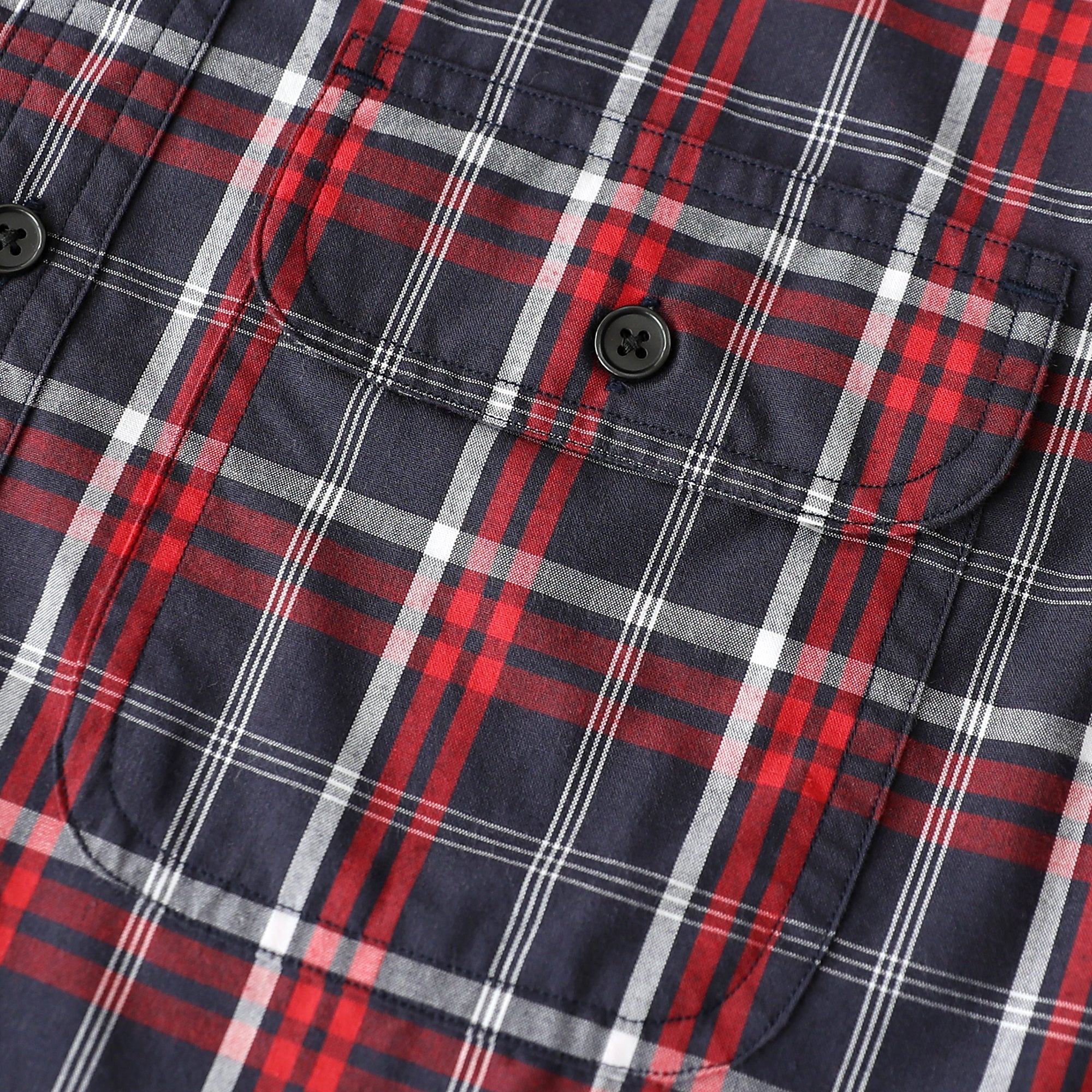 Dubinik® Mens Long Sleeve Button Down Shirts Casual Plaid Shirt with Practical Double Pockets Comfortable and Soft#0050007