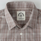 Dubinik® Mens Long Sleeve Button Down Shirts Casual Plaid Shirt with Practical Double Pockets Comfortable and Soft#0050016