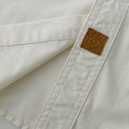 Dubinik® Mens Long Sleeve Button Down Solid Beige Shirts Casual Plaid Shirt with Practical Double Pockets Comfortable and Soft#0050032