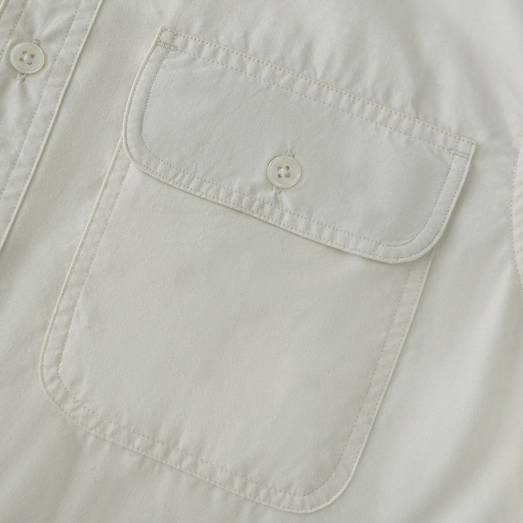 Dubinik® Mens Long Sleeve Button Down Solid Beige Shirts Casual Plaid Shirt with Practical Double Pockets Comfortable and Soft#0050032