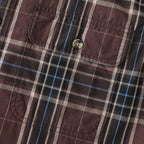 Dubinik® Mens Long Sleeve Button Down Shirts Casual Plaid Shirt with Practical Double Pockets Comfortable and Soft#0050012