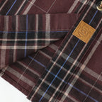 Dubinik® Mens Long Sleeve Button Down Shirts Casual Plaid Shirt with Practical Double Pockets Comfortable and Soft#0050012