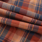 Dubinik® Mens Long Sleeve Button Down Shirts Casual Plaid Shirt with Practical Double Pockets Comfortable and Soft#0050025