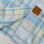 Dubinik® Mens Long Sleeve Button Down Shirts Casual Plaid Shirt with Practical Double Pockets Comfortable and Soft#0050022