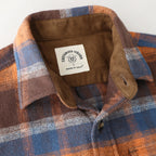 Dubinik® 13oz Ultra Heavyweight Mens Flannel Shirts Long Sleeve Casual Button Down Pocket Soft Warm Cotton Shirt#84006