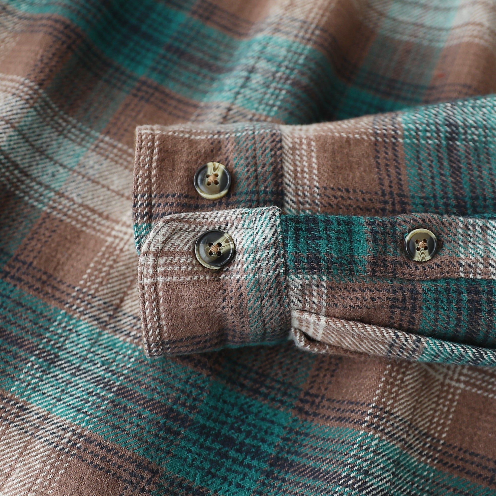 Dubinik® 13oz Ultra Heavyweight Mens Flannel Shirts Long Sleeve Casual Button Down Pocket Soft Warm Cotton Shirt#84005