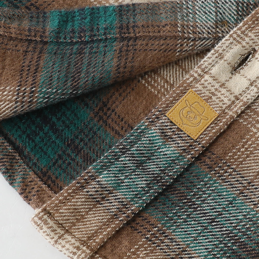 Dubinik® 13oz Ultra Heavyweight Mens Flannel Shirts Long Sleeve Casual Button Down Pocket Soft Warm Cotton Shirt#84005