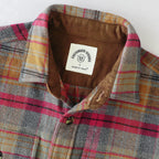 Dubinik® 13oz Ultra Heavyweight Mens Flannel Shirts Long Sleeve Casual Button Down Pocket Soft Warm Cotton Shirt#84002