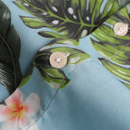 Hawaiian Shirt for Men Aloha Tropical Short Sleeve Button Down Print Beach Shirts #2624