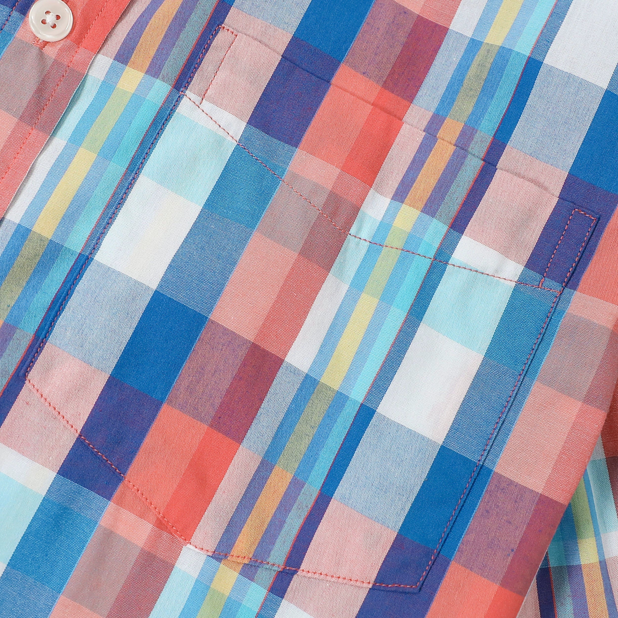 Dubinik® Mens Short Sleeve Button Down Shirts Summer Vintage Short Sleeve Button Down Men Lightweight Men's Casual Shirts#51021